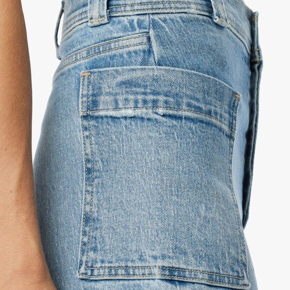 NEW JOE'S The Pheobe Patch Pocket Barrel Leg Jeans blue for women 252 - Picture 6 of 11